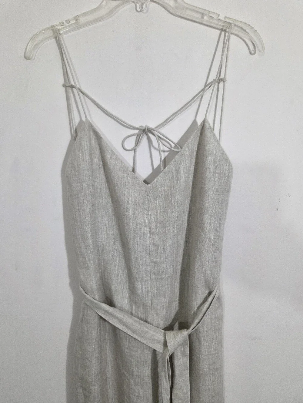 Reformation Isla Linen Jumpsuit Size Small Boho Breathable Lighweight Casual